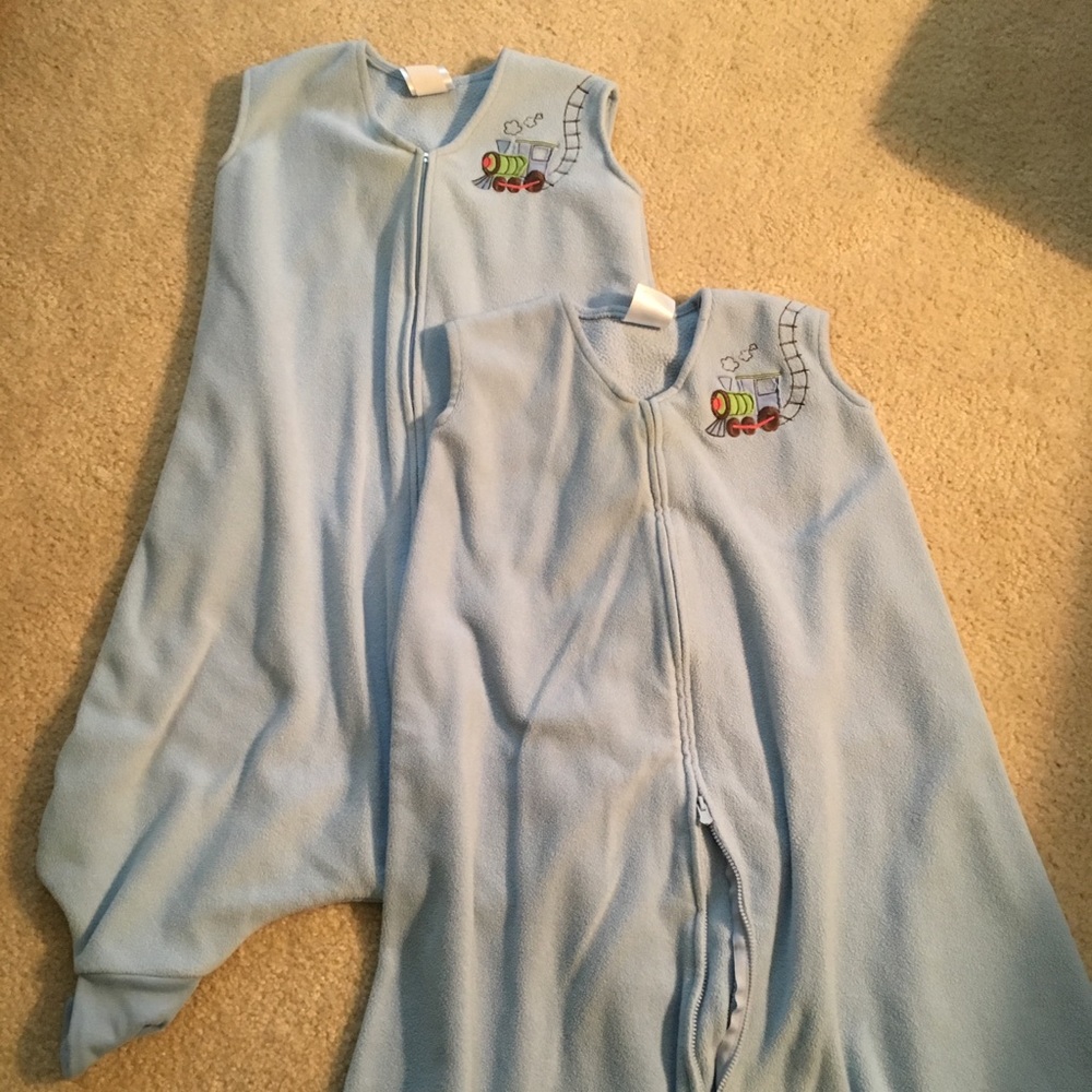 Two HALO sleep sacks